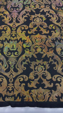 Holographic damask nylon spandex | New Creation Fabric & Foam
