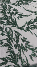 Fashion Beaded Vine Lace 54" Wide| New Creations Fabric & Foam Inc.