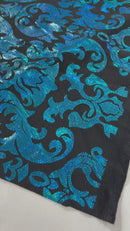 Holographic damask nylon spandex | New Creation Fabric & Foam
