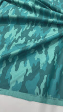 Camouflage Polyester Spandex 58" Wide| New Creations Fabric & Foam Inc.