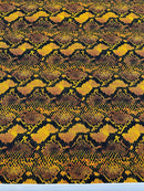Python Snake Print 58” Wide| New Creations Fabric & Foam Inc. - New Creations Fabric & Foam Inc