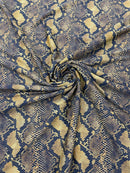 Python Snake Print 58” Wide| New Creations Fabric & Foam Inc. - New Creations Fabric & Foam Inc