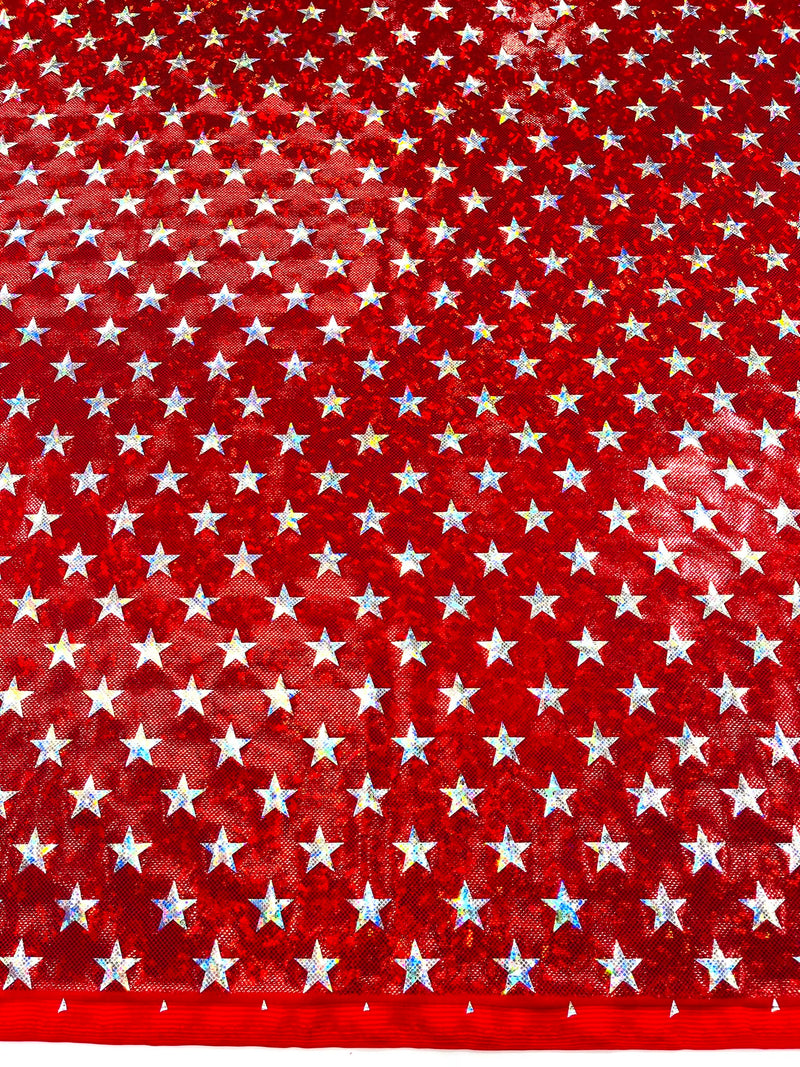 Brocken Glass Star Spandex, by The Yard.