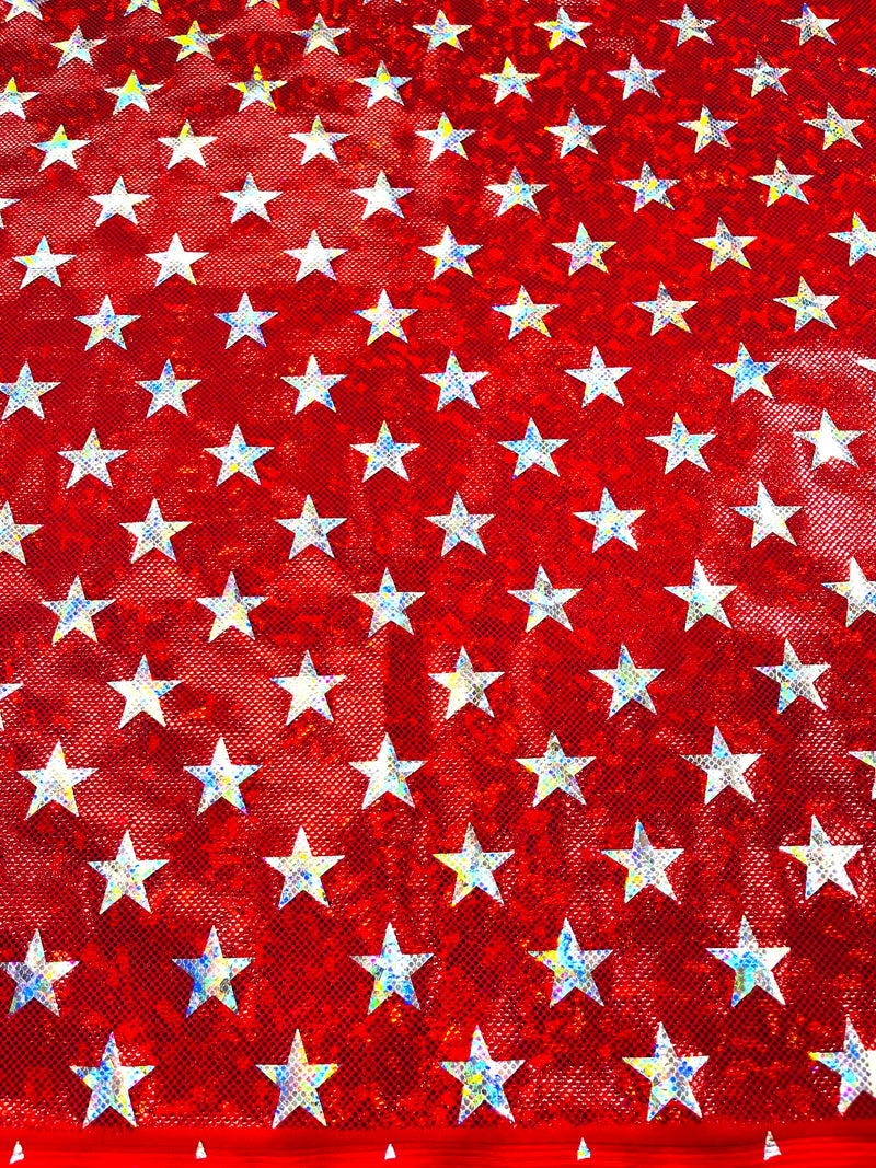 Brocken Glass Star Spandex, by The Yard.