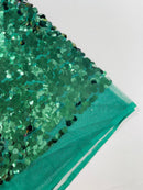 Round Sequin Fabric 54” Wide| New Creations Fabric & Foam Inc. - New Creations Fabric & Foam Inc