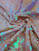 Round Sequin Fabric 54” Wide| New Creations Fabric & Foam Inc. - New Creations Fabric & Foam Inc