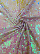 Round Sequin Fabric 54” Wide| New Creations Fabric & Foam Inc. - New Creations Fabric & Foam Inc