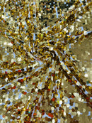 Round Sequin Fabric 54” Wide| New Creations Fabric & Foam Inc. - New Creations Fabric & Foam Inc