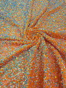 Sequin Velvet Stretch Fabric| New Creations Fabric & Foam Inc. - New Creations Fabric & Foam Inc