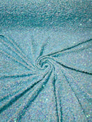 Sequin Velvet Stretch Fabric| New Creations Fabric & Foam Inc. - New Creations Fabric & Foam Inc