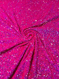 Sequin Velvet Stretch Fabric| New Creations Fabric & Foam Inc. - New Creations Fabric & Foam Inc