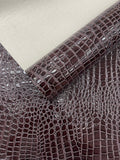 Shiny Alligator 3D Embossed Vinyl Fabric| New Creations Fabric & Foam Inc. - New Creations Fabric & Foam Inc