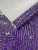 Shiny Alligator 3D Embossed Vinyl Fabric| New Creations Fabric & Foam Inc. - New Creations Fabric & Foam Inc