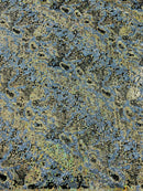 Snake Design Shattered Glass Nylon Spandex Fabric| New Creations Fabric & Foam Inc. - New Creations Fabric & Foam Inc