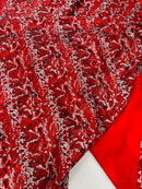 Snake Design Shattered Glass Nylon Spandex Fabric| New Creations Fabric & Foam Inc. - New Creations Fabric & Foam Inc