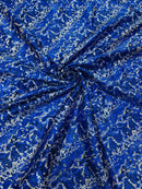 Snake Design Shattered Glass Nylon Spandex Fabric| New Creations Fabric & Foam Inc. - New Creations Fabric & Foam Inc