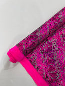 Snake Design Shattered Glass Nylon Spandex Fabric| New Creations Fabric & Foam Inc. - New Creations Fabric & Foam Inc