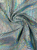 Snake foil stretch Velvet 58" Wide| New Creation Fabric & Foam. - New Creations Fabric & Foam Inc