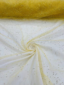 SPARKLE TULLE GLITTER SEQUIN (by the yard) - New Creations Fabric & Foam Inc