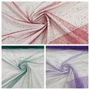 SPARKLE TULLE GLITTER SEQUIN (by the yard) - New Creations Fabric & Foam Inc