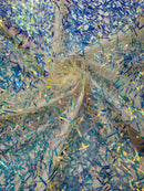 Sword Sequin Fabric 54” Wide| New Creations Fabric & Foam Inc. - New Creations Fabric & Foam Inc