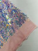 Sword Sequin Fabric 54” Wide| New Creations Fabric & Foam Inc. - New Creations Fabric & Foam Inc