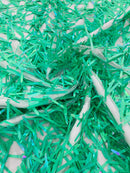 Sword Sequin Fabric 54” Wide| New Creations Fabric & Foam Inc. - New Creations Fabric & Foam Inc