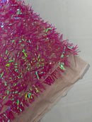 Sword Sequin Fabric 54” Wide| New Creations Fabric & Foam Inc. - New Creations Fabric & Foam Inc