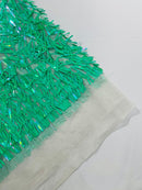 Sword Sequin Fabric 54” Wide| New Creations Fabric & Foam Inc. - New Creations Fabric & Foam Inc