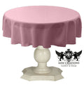 TABLECLOTH DULL BRIDAL SATIN (36" Round) - New Creations Fabric & Foam Inc