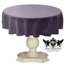 TABLECLOTH DULL BRIDAL SATIN (36" Round) - New Creations Fabric & Foam Inc