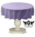 TABLECLOTH DULL BRIDAL SATIN (42" Round) - New Creations Fabric & Foam Inc