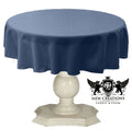 TABLECLOTH DULL BRIDAL SATIN (42" Round) - New Creations Fabric & Foam Inc