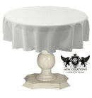 TABLECLOTH DULL BRIDAL SATIN (45" Round) - New Creations Fabric & Foam Inc
