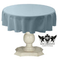 TABLECLOTH DULL BRIDAL SATIN (45" Round) - New Creations Fabric & Foam Inc