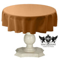 TABLECLOTH DULL BRIDAL SATIN (45" Round) - New Creations Fabric & Foam Inc