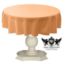 TABLECLOTH DULL BRIDAL SATIN (45" Round) - New Creations Fabric & Foam Inc