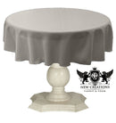 TABLECLOTH DULL BRIDAL SATIN (45" Round) - New Creations Fabric & Foam Inc