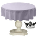 TABLECLOTH DULL BRIDAL SATIN (48" Round) - New Creations Fabric & Foam Inc