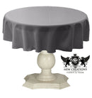 TABLECLOTH DULL BRIDAL SATIN (48" Round) - New Creations Fabric & Foam Inc