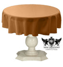TABLECLOTH DULL BRIDAL SATIN (51" Round) - New Creations Fabric & Foam Inc