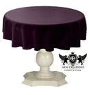 TABLECLOTH DULL BRIDAL SATIN (51" Round) - New Creations Fabric & Foam Inc