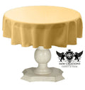 TABLECLOTH DULL BRIDAL SATIN (51" Round) - New Creations Fabric & Foam Inc