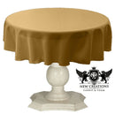 TABLECLOTH DULL BRIDAL SATIN (51" Round) - New Creations Fabric & Foam Inc