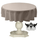 TABLECLOTH DULL BRIDAL SATIN (51" Round) - New Creations Fabric & Foam Inc