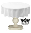 TABLECLOTH DULL BRIDAL SATIN (54" Round) - New Creations Fabric & Foam Inc