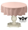 TABLECLOTH DULL BRIDAL SATIN (54" Round) - New Creations Fabric & Foam Inc