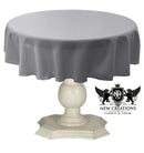 TABLECLOTH DULL BRIDAL SATIN (54" Round) - New Creations Fabric & Foam Inc