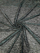 Vegas Beaded Sequin Stretch Mesh Fabric (By The Yard) - New Creations Fabric & Foam Inc
