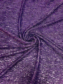 Vegas Beaded Sequin Stretch Mesh Fabric (By The Yard) - New Creations Fabric & Foam Inc